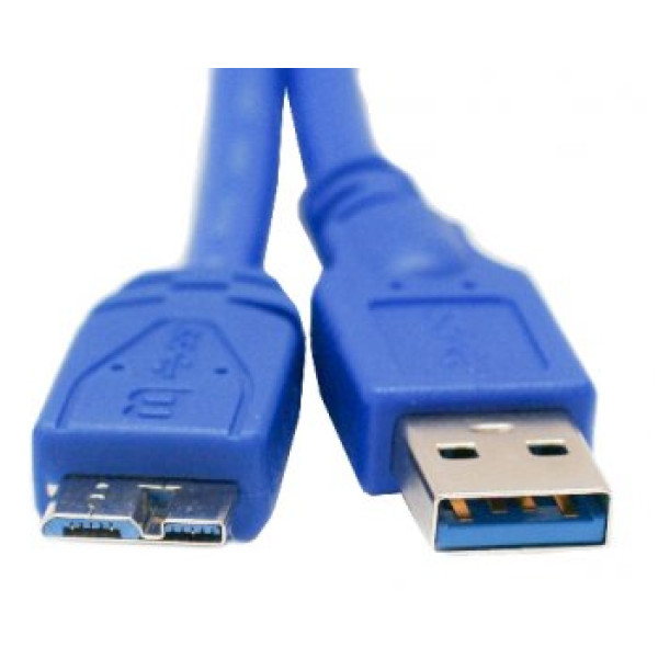 Extradigital кабель USB 3.0 AM – Micro USB Тип B 0,1м